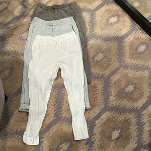 Jcrew lot linen pants sz 8